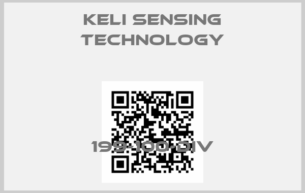 Keli Sensing Technology-199-100-DIV