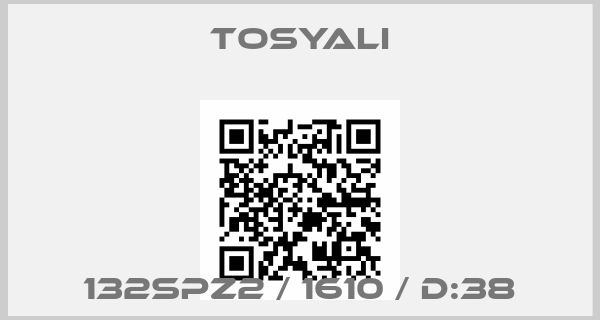 TOSYALI-132SPZ2 / 1610 / D:38