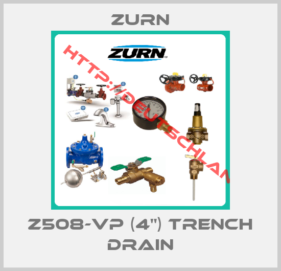 Zurn-Z508-VP (4") TRENCH DRAIN