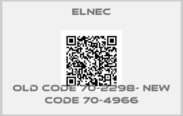 elnec-old code 70-2298- new code 70-4966