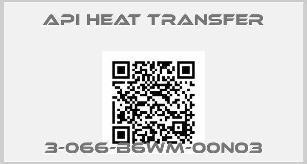 API HEAT TRANSFER-3-066-B6WM-00N03