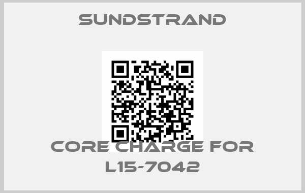 SUNDSTRAND-Core Charge for L15-7042