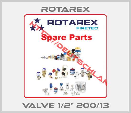 Rotarex-VALVE 1/2" 200/13