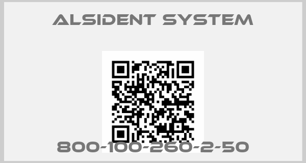 Alsident System-800-100-260-2-50