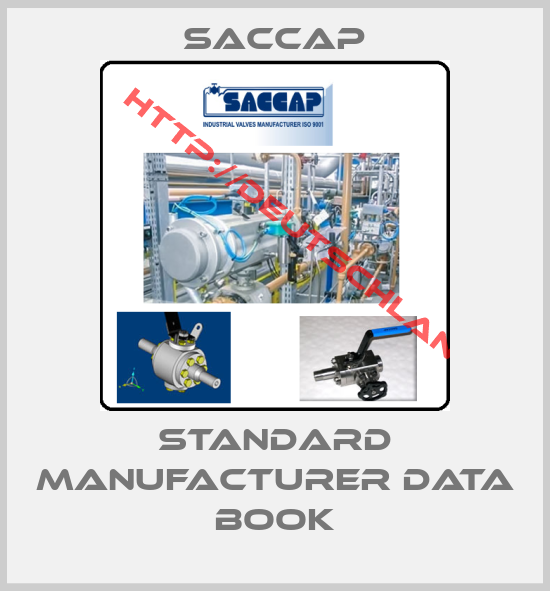 Saccap-Standard manufacturer data book