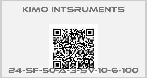 KIMO Intsruments-24-SF-50-A-3-SV-10-6-100
