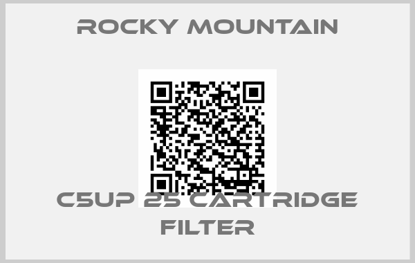 Rocky Mountain-C5UP 25 Cartridge filter