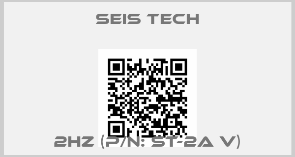 Seis Tech-2Hz (P/N: ST-2A V)