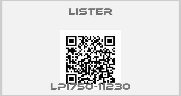 LISTER-LPI750-11230