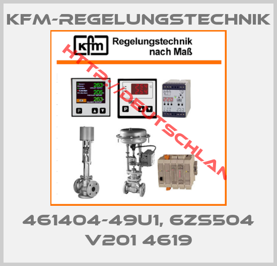 Kfm-regelungstechnik-461404-49u1, 6zs504 V201 4619