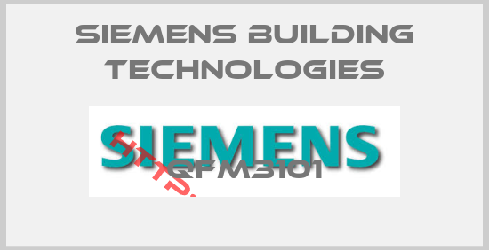 Siemens Building Technologies-QFM3101