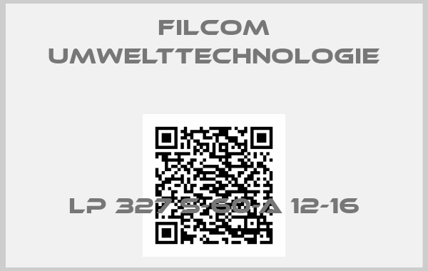 Filcom Umwelttechnologie-LP 327 S-60-A 12-16