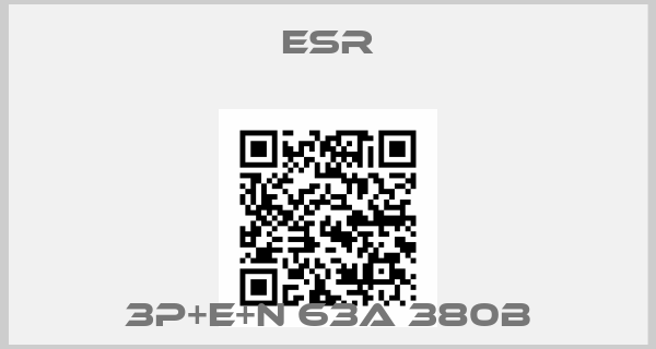 ESR-3P+E+N 63A 380B
