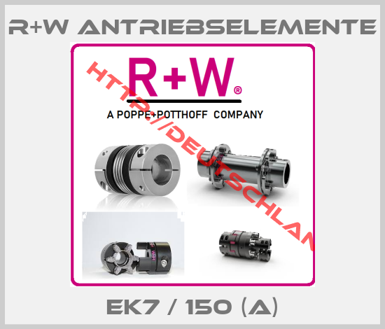 R+W Antriebselemente-EK7 / 150 (A)