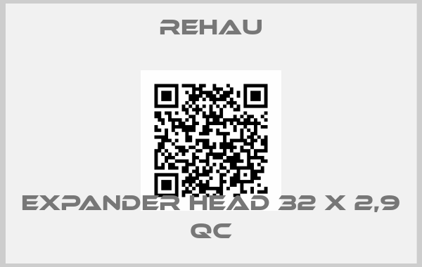 Rehau-Expander head 32 x 2,9 QC