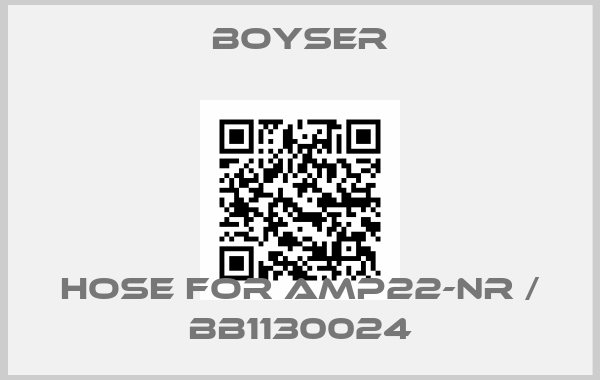 Boyser-hose for AMP22-NR / BB1130024