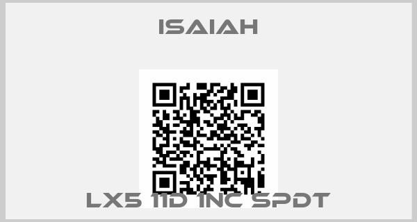 Isaiah-LX5 11D 1NC SPDT