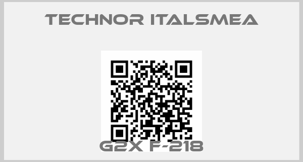 TECHNOR Italsmea-G2X F-218