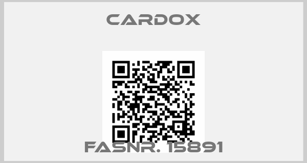 Cardox-FASNr. 15891