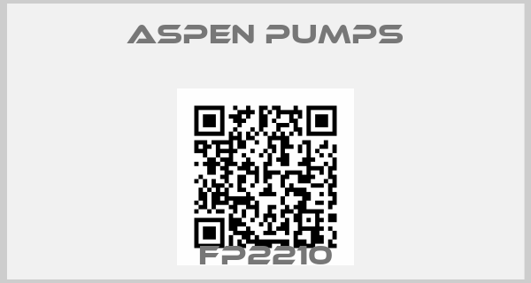 ASPEN Pumps-FP2210