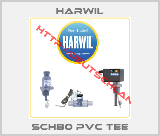 Harwil-SCH80 PVC tee
