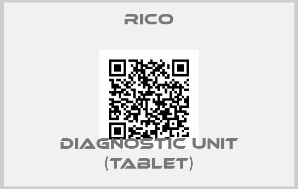 Rico-Diagnostic unit (tablet)