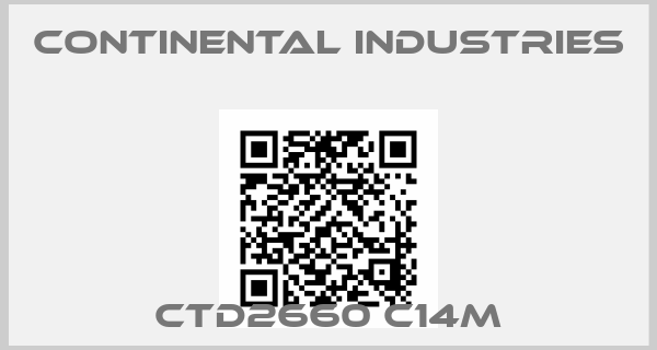Continental Industries-CTD2660 C14M