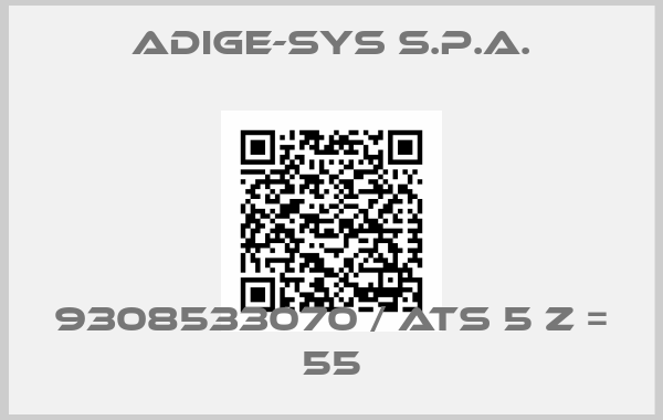 ADIGE-SYS S.P.A.-9308533070 / ATS 5 Z = 55