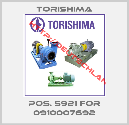 Torishima-pos. 5921 for 0910007692