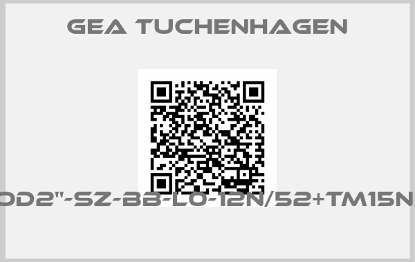 Gea Tuchenhagen-DE-OD2"/OD2"-SZ-BB-L0-12N/52+TM15N2B0M/66 