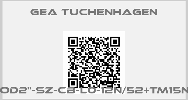 Gea Tuchenhagen-YW-OD2"/OD2"-SZ-CB-L0-12N/52+TM15N2B0M/66