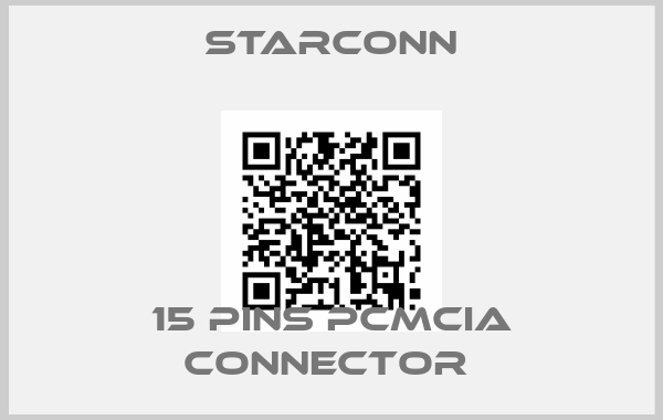 Starconn-15 PINS PCMCIA CONNECTOR 