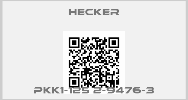 HECKER- PKK1-125 2-9476-3