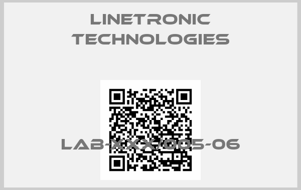 Linetronic technologies-LAB-xxx/005-06