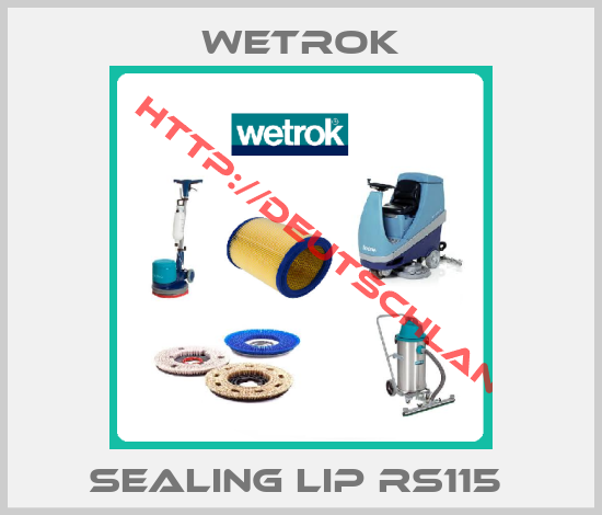 Wetrok-SEALING LIP RS115 