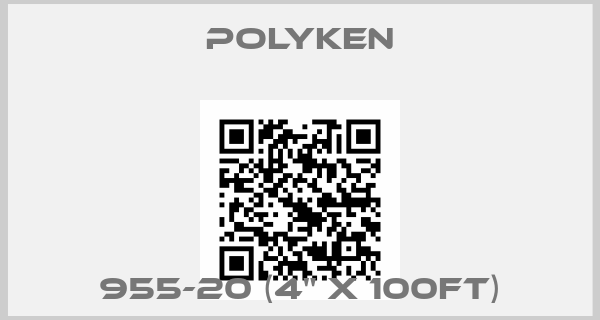 POLYKEN-955-20 (4" x 100ft)