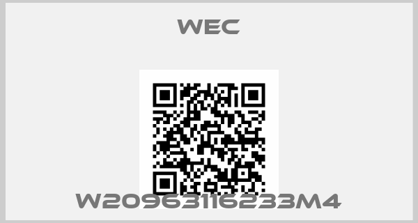 Wec-W20963116233M4
