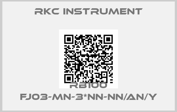 RKC INSTRUMENT-RB100 FJ03-MN-3*NN-NN/AN/Y