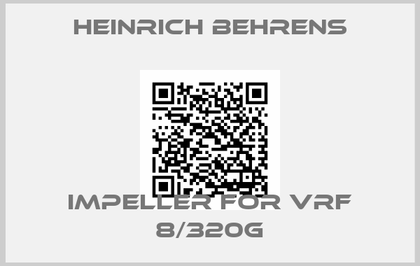 heinrich behrens-impeller for VRF 8/320G