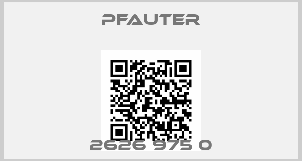 Pfauter-2626 975 0