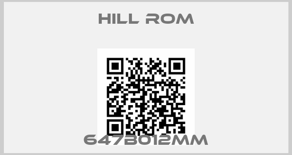 HILL ROM-647B012MM