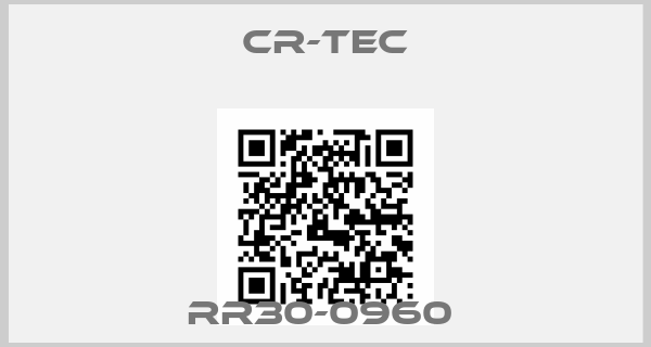 CR-TEC- RR30-0960 