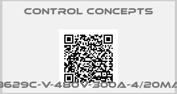 CONTROL CONCEPTS-3629C-V-480V-300A-4/20ma
