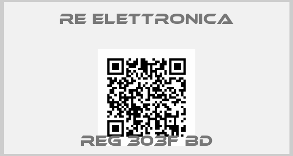 RE Elettronica-REG 303F BD