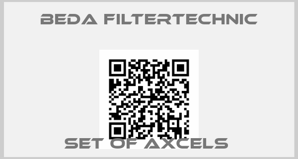 Beda Filtertechnic-SET OF AXCELS 