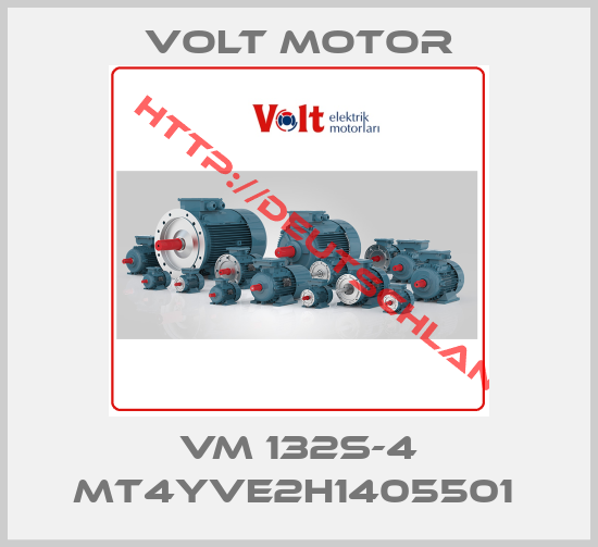 VOLT MOTOR-VM 132S-4 MT4YVE2H1405501 
