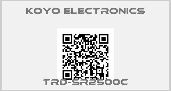 KOYO ELECTRONICS-TRD-SR2500C