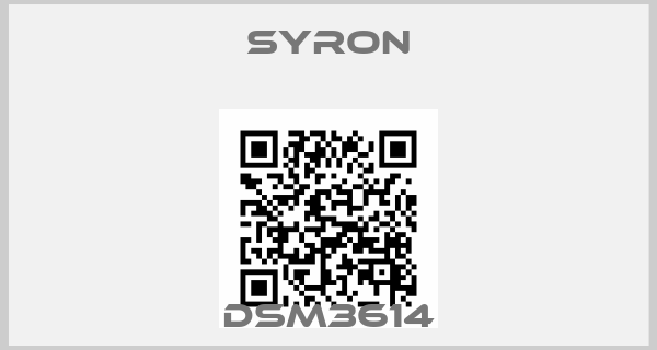 Syron-DSM3614