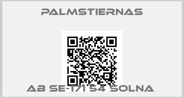 Palmstiernas-AB SE-171 54 Solna 