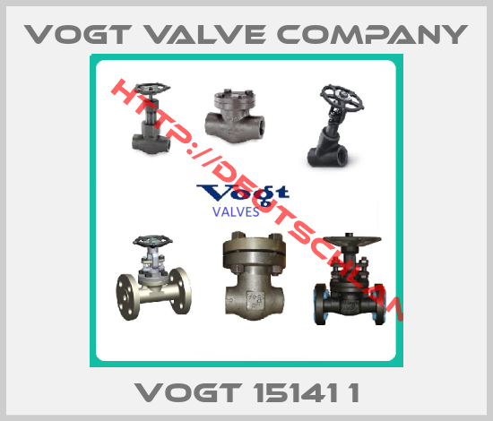 Vogt Valve Company-VOGT 15141 1